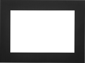 Napoleon NP LBK4F4B4 Large 4-Sided Faceplate (For Use With 4-Sided Backerplate), Black For Oakville&#153; X4