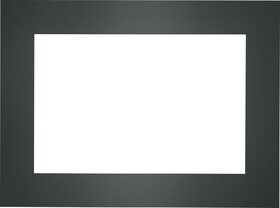 Napoleon NP LCH4F4B4 Large 4-Sided Faceplate (For Use With 4-Sided Backerplate), Charcoal For Oakville&#153; X4