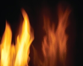 Napoleon NP PRPEX36 Decorative Panels: Mirro-Flame&#153; Reflective Porcelain - Elevation&#153; X 36