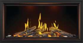 Napoleon NP TLV50LN Tall Linear Vector&#153; 50 With Luminous Logs, Direct Vent Fireplace, Natural Gas, Electronic Ignition