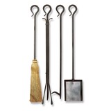 Pilgrim Hearth PG 18159 Brush 30" Vintage Iron