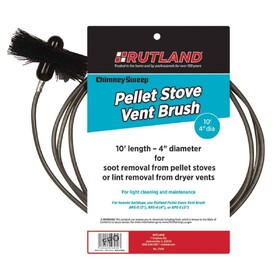 Rutland RT 17410 4" Brush W/10' Flex Handle(4/360)