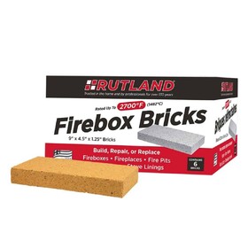 Rutland RT 604 Firebrick 9"X4.5"X1.25" Single-