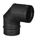 DuraVent SD-3PVP-E90B 90° Elbow (Black)