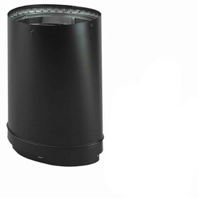 DuraVent SD-8DVL-ORAD Oval-To-Round Adapter