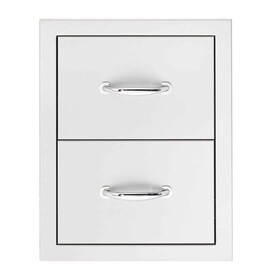 Summerset Grills SS SSDR2-17 17" Double Drawer