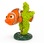 Penn-Plax FDR54 Nemo With Green Coral - Medium