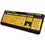 Adesso AKB-132UY EasyTouch 132 Luminous Large-Print Desktop Keyboard