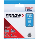 Arrow 50524 T50 Staples, 1,250 pk (5/16