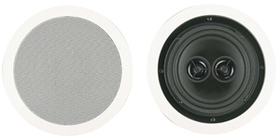 BIC America MSR6D 6.5" Muro Dual Voice-Coil Stereo Ceiling Speaker