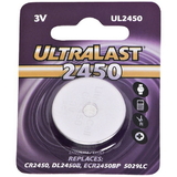 Ultralast UL2450 CR2450 Lithium Coin Cell Battery