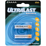 Ultralast UL2AAAA AAAA Alkaline Batteries, 2 pk