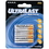 Ultralast ULA4AAA AAA Alkaline Batteries, 4 pk
