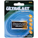 Ultralast ULA9V 9-Volt Alkaline Battery