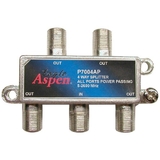 Eagle Aspen 500312 4-Port 2,600MHz Splitter (All port passing)
