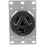 5207 Single-Flush Dryer Receptacle (3 wire), Price/each