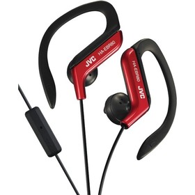 JVC HAEBR80R In-Ear Sports Headphones with Microphone &amp; Remote (Red)