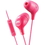 JVC HAFX38MP Marshmallow Inner-Ear Headphones with Microphone (Pink)