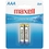 Maxell 723807 - LR032BP Alkaline Batteries (AAA; 2 pk; Carded), Price/each