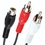 Axis PET20-7020 RCA Y-Adapter (2 RCA Plugs to 1 RCA Jack), Price/each