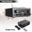 Pyle Home PTA24BT Compact Bluetooth Audio Stereo Receiver with FM Radio