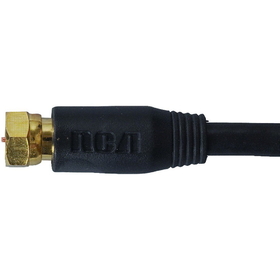 RCA VH606R RG6 Coaxial Cable (6ft; Black)