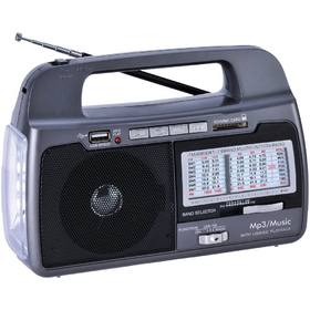 Supersonic SC-1082 9-Band AM/FM/SW1-7 Portable Radio