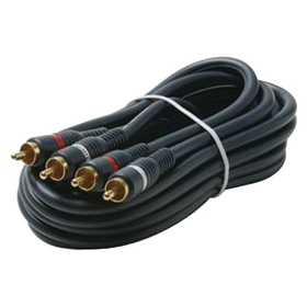 Steren 254-215BL Dual RCA Stereo Cables (6ft)