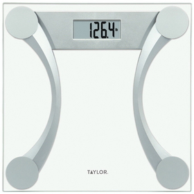 Taylor Precision Products 76024192 Clear Glass Digital Scale