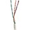 Vericom MBW5U-01441 CAT-5E UTP Solid Riser CMR Cable, 1,000ft (White), Price/each