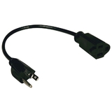 Tripp Lite P022-001 Standard Power Extension Cord, 1ft (Adapter)