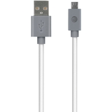 AT&T MC10-WHT Charge & Sync USB to Micro USB Cable, 10ft (White)