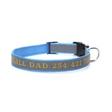 Muka Nylon Reflective Pet Collar with Personalized Pet Name and Phone Number