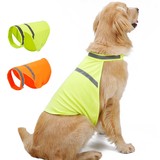 Muka Pet Reflective Safety Vest High Visibility Dog Jacket, Multi-Size