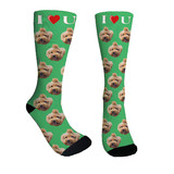 Muka Customized Pet Face Socks Personalized Photo Socks for Men Women