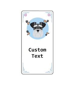 Muka Acrylic Personalized Pet Sign with Dog Breeds and Custom Text Hanging Sign for Home Decoration