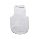 Muka DIY Blank Pet T-Shirt White Dog Clothes for Sublimation Transfer Heat Press Printing, Multi-size