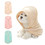 Muka Dog Bathrobe Towel Quick-Dry Absorbent Microfiber Dog Towel with Hood, Size S, M, L