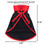 Muka Personalized Satin Pet Costume Pet Cape for Small Dogs and Cats with Custom Text or Logo