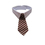 GOGO Small Pet Stripe Bow Tie, Gentleman Necktie, White Collar, Price/Piece