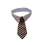 GOGO Small Pet Stripe Bow Tie, Gentleman Necktie, White Collar, Price/Piece