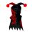 GOGO Dog Clown Halloween Costume