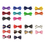 GOGO Small Dog Bow Ties Collar Mixed Patterns, Pet Supplies, Dog Grooming Accessories