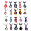 GOGO Dog Cat Neck Ties, Multiful Color Necktie, Wholesale