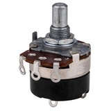 Parts Express 1M Ohm Audio Taper Rotary Potentiometer 6mm Shaft with Switch - Taiwan