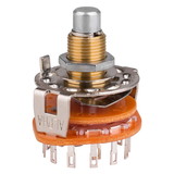 Parts Express Rotary Switch 2 Pole 6 Position Non-Shorting