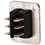 Switchcraft EHRRSL Curved Rocker Switch I/O DPDT Black/Nickel with 4-40 screws