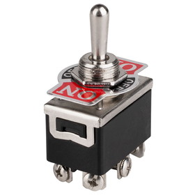 Parts Express DPDT Center Off Heavy Duty Toggle Switch Momentary Both Sides