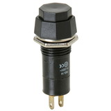 Parts Express Momentary N.O. Hex Push Button Switch 3A 125V