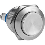 Parts Express SPST NO Momentary 19mm Stainless Steel Waterproof Raised Push Button Tamper Proof Switch 6A 125V